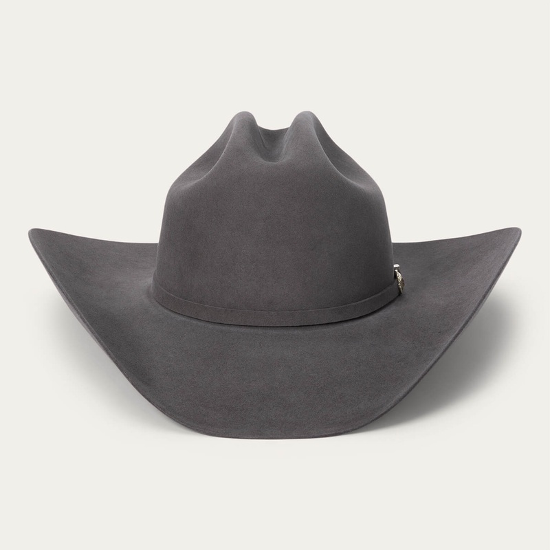 Shasta 10X Cowboy Hat – 4 1/4″ Brim Charcoal 6 5/8