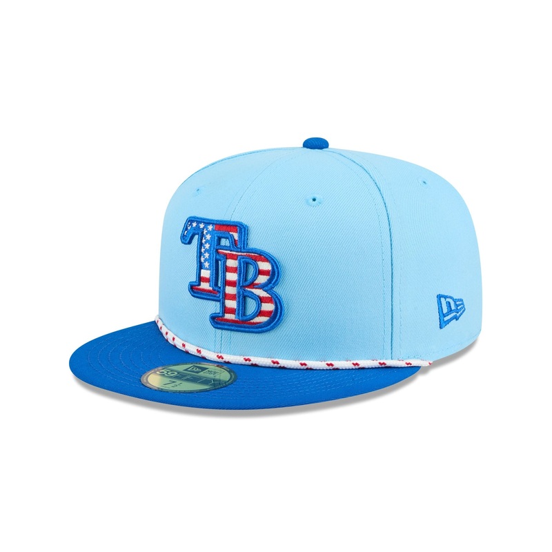 Tampa Bay Rays Independence Day 2025 59FIFTY Fitted Hat 7