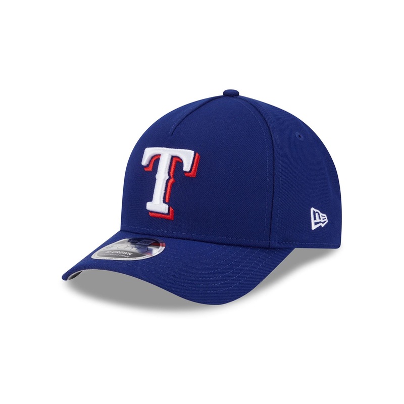 Texas Rangers Authentic Collection 9FORTY M-Crown A-Frame Snapback Hat One Size