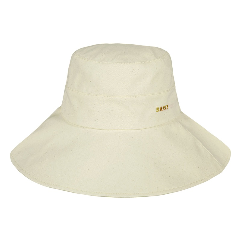 Barts Hats Hamutan Cotton Sun Hat – Cream 1-Size