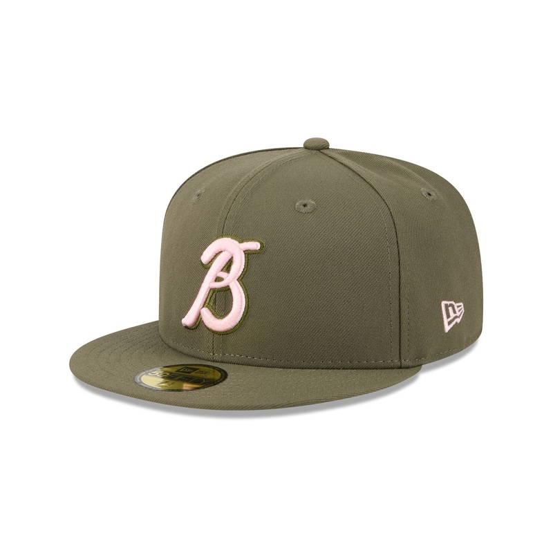 Bravos de Len Olive 59FIFTY Fitted Hat 7