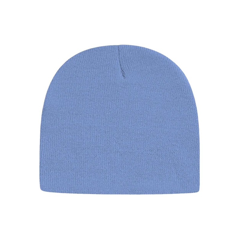 Cap America TKN28 USA-Made 8 1/2″ Beanie Knit Cap Black
