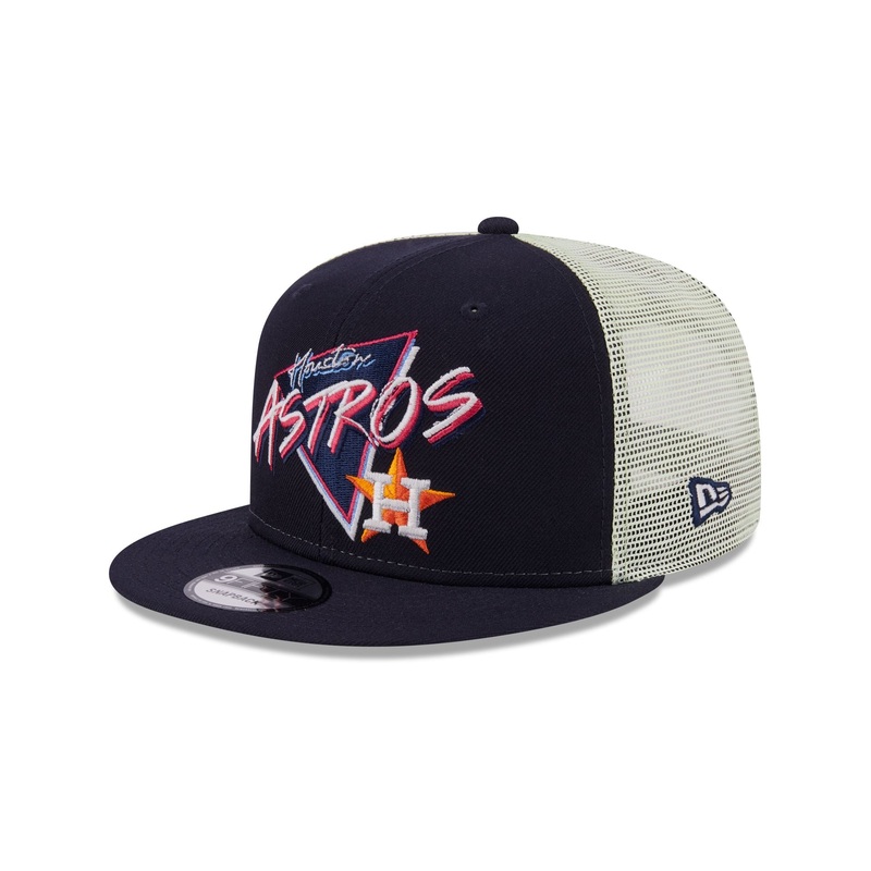 Houston Astros Glow-In-The-Dark 9FIFTY Trucker Hat One Size