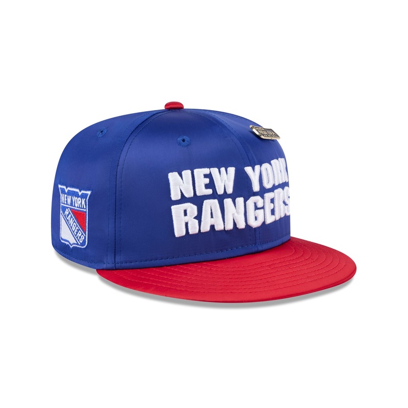 New York Rangers Spring Satin 59FIFTY Fitted Hat 7