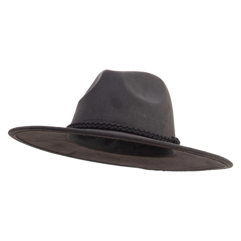 Outback Style Cowboy Hat Black One Size