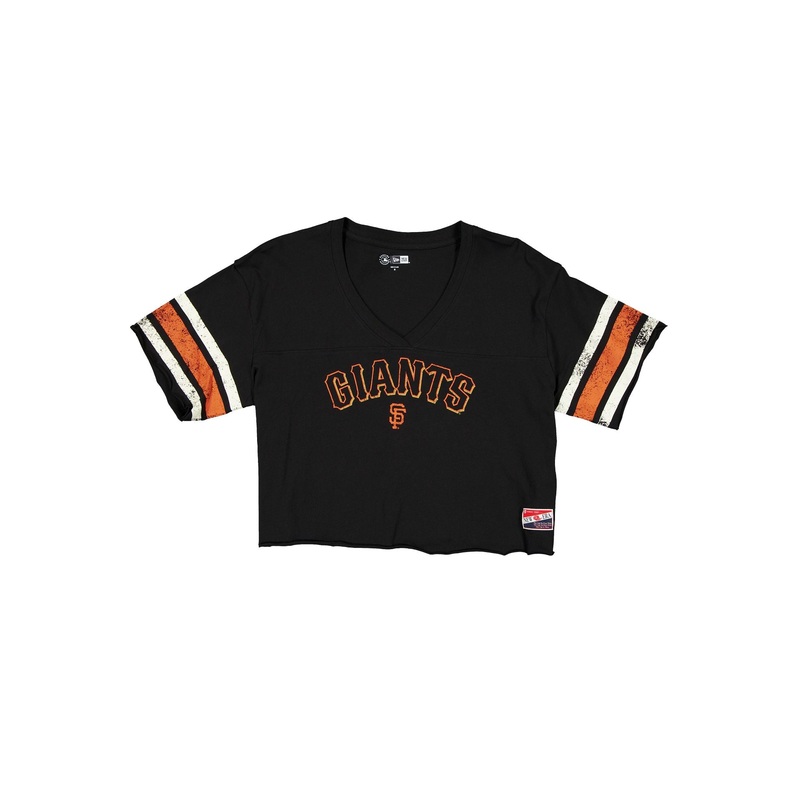 San Francisco Giants Throwback Cropped Women’s T-Shirt XS