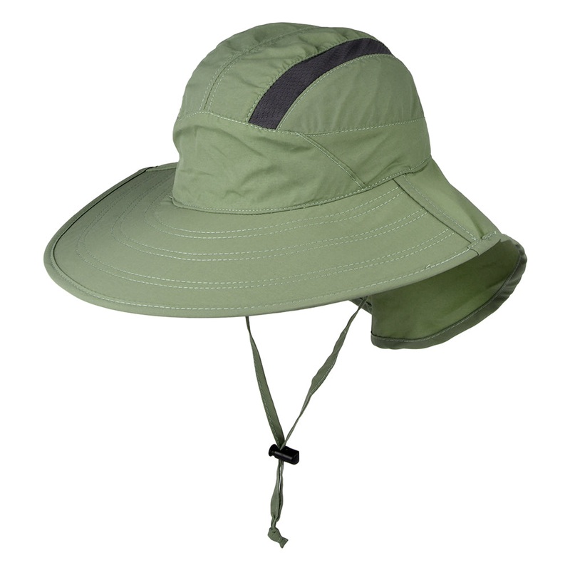 Scala Hats Natalie Foldable Sun Hat – Olive 1-Size