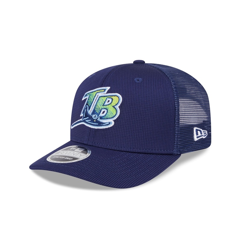 Tampa Bay Rays 2025 Batting Practice 9SEVENTY Trucker Hat One Size