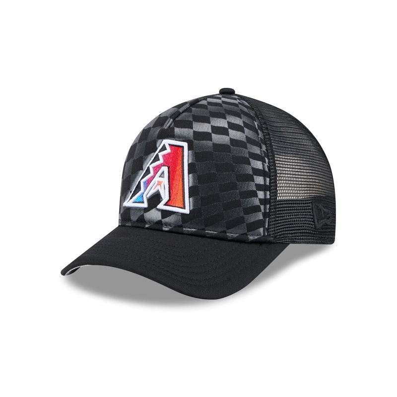 Arizona Diamondbacks Gradient Raceway 9FORTY M-Crown A-Frame Trucker Hat One Size