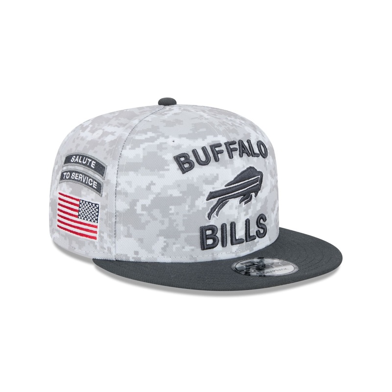 Buffalo Bills 2024 Salute to Service 9FIFTY Snapback Hat One Size