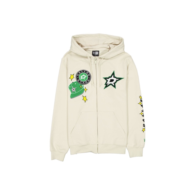 Dallas Stars Stone Logo Select Full-Zip Hoodie S