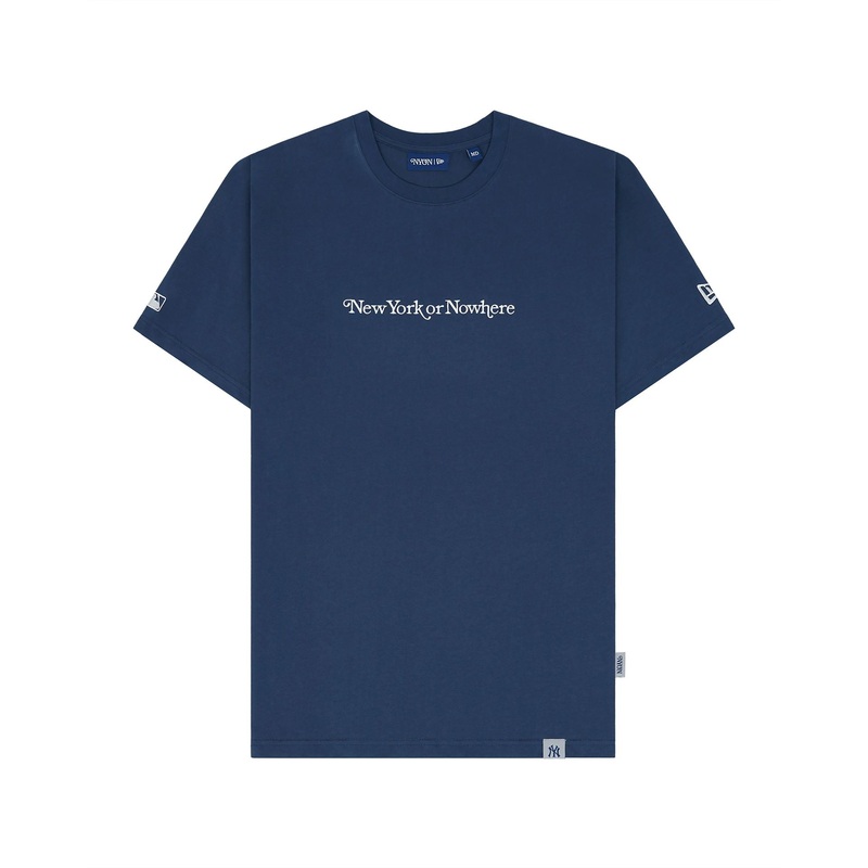 New York or Nowhere x New York Yankees Navy T-Shirt S