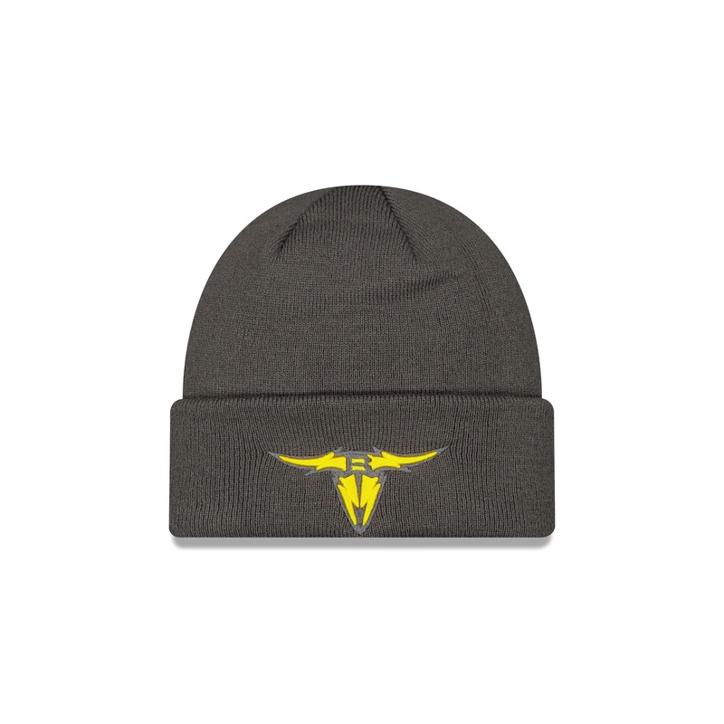 San Antonio Brahmas Gray Cuff Knit Beanie One Size