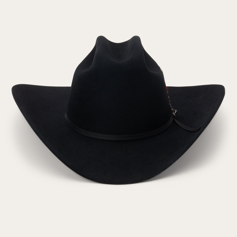 Spartan 6X Cowboy Hat Black 6 5/8
