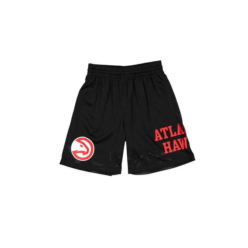 Atlanta Hawks Mesh Black Shorts S