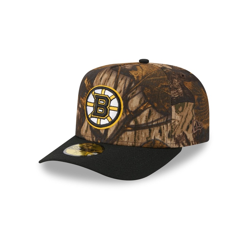 Boston Bruins Ripstop Camo 59FIFTY A-Frame Fitted Hat 7