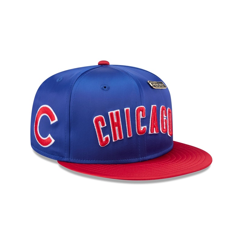Chicago Cubs Satin Pin 9FIFTY Snapback Hat One Size