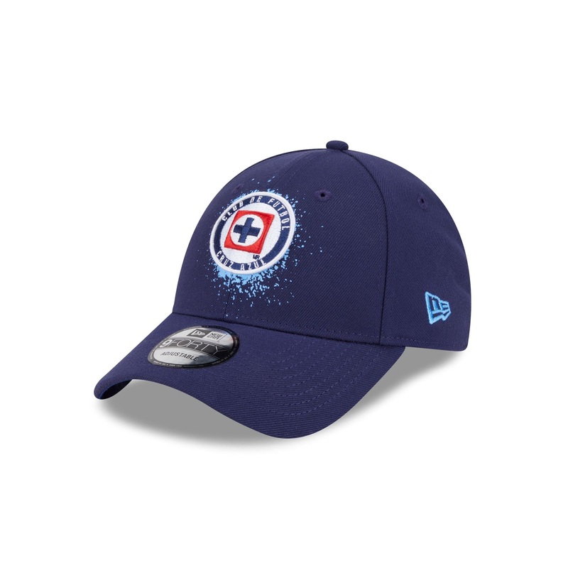 Cruz Azul Spray Paint 9FORTY Snapback Hat One Size