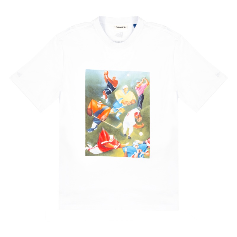 New Era Branded Players Only ’96 Optic White T-Shirt S