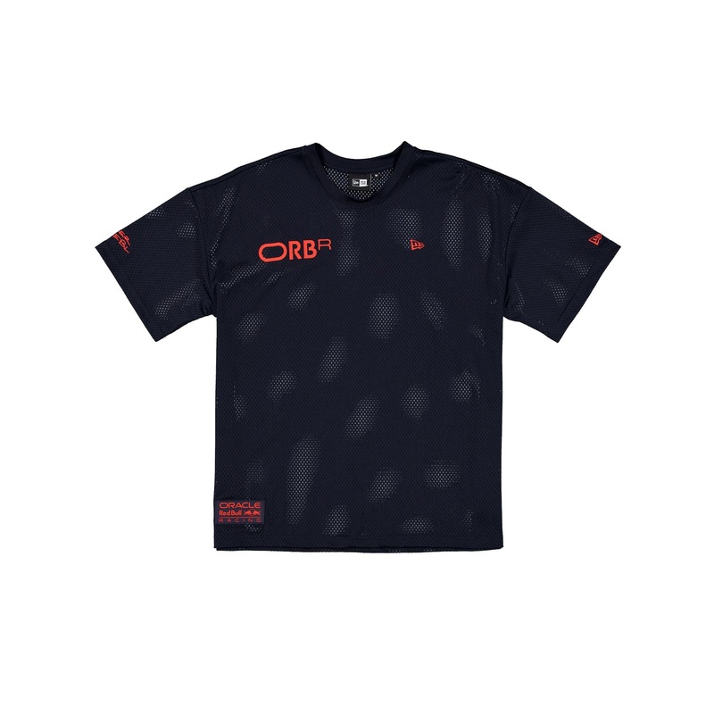 Oracle Red Bull Racing Graphic Mesh Nightsky Navy T-Shirt S