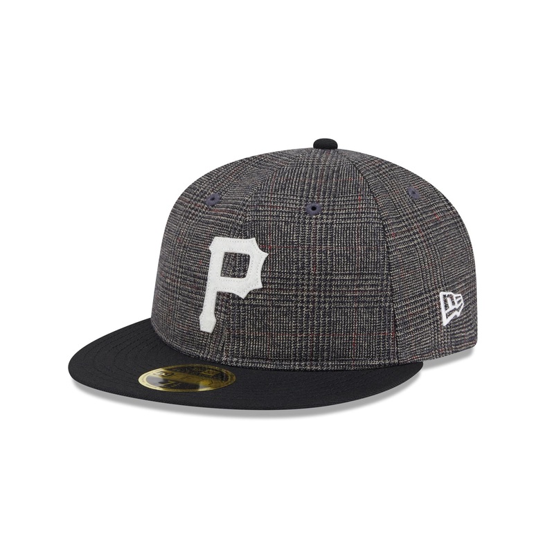 Pittsburgh Pirates Plaid Retro Crown 59FIFTY Fitted Hat 7