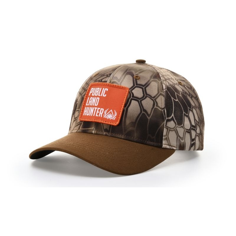 Richardson 846 Camo Duck Cloth Visor Hat Realtree Edge/Dark Olive