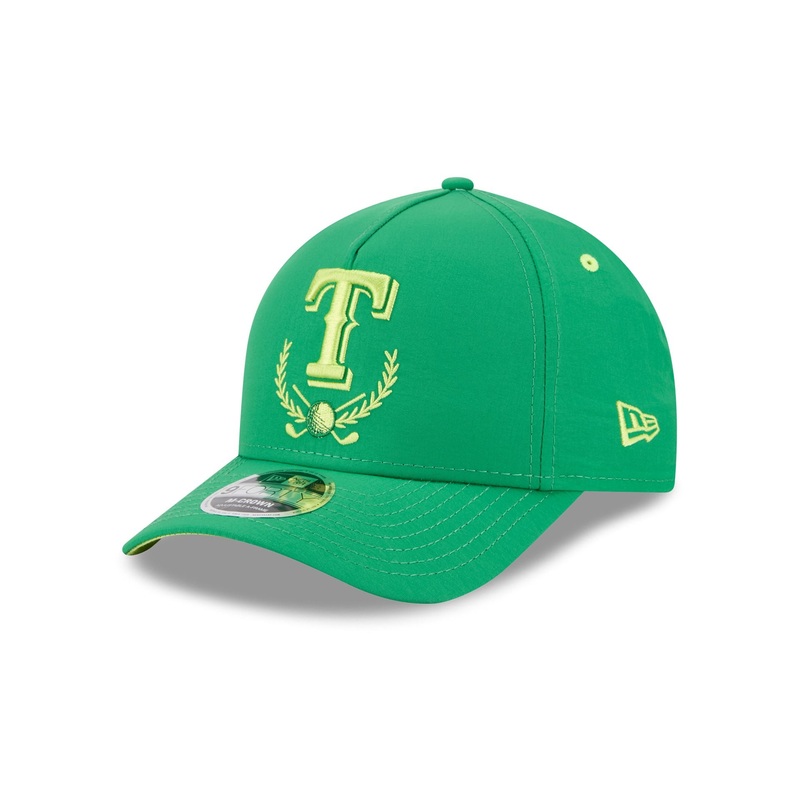Texas Rangers Tee Time 9FORTY M-Crown A-Frame Snapback Hat One Size