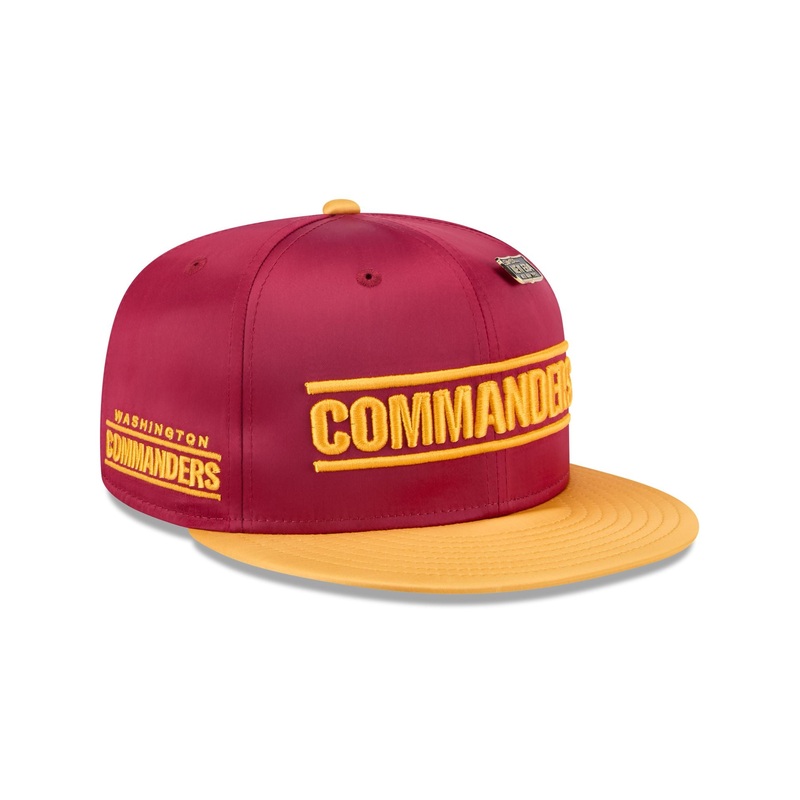 Washington Commanders Spring Satin 59FIFTY Fitted Hat 7