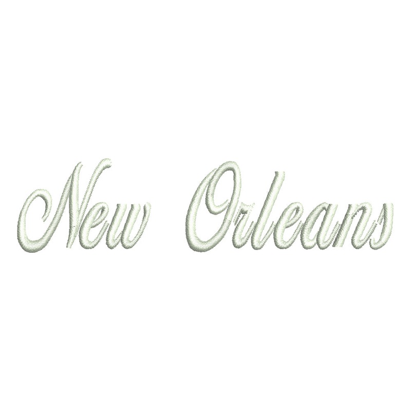 City of New Orleans Calligraphy Default Title One Size