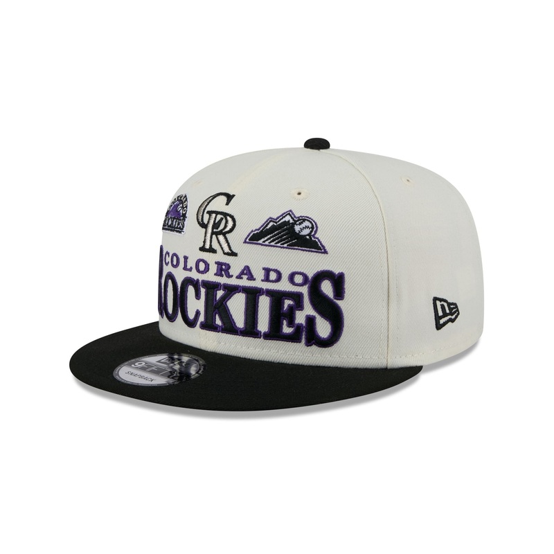 Colorado Rockies Archive 9FIFTY Snapback Hat One Size