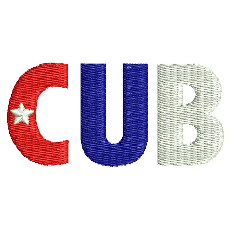Cuba CUB Flag Logo Default Title One Size