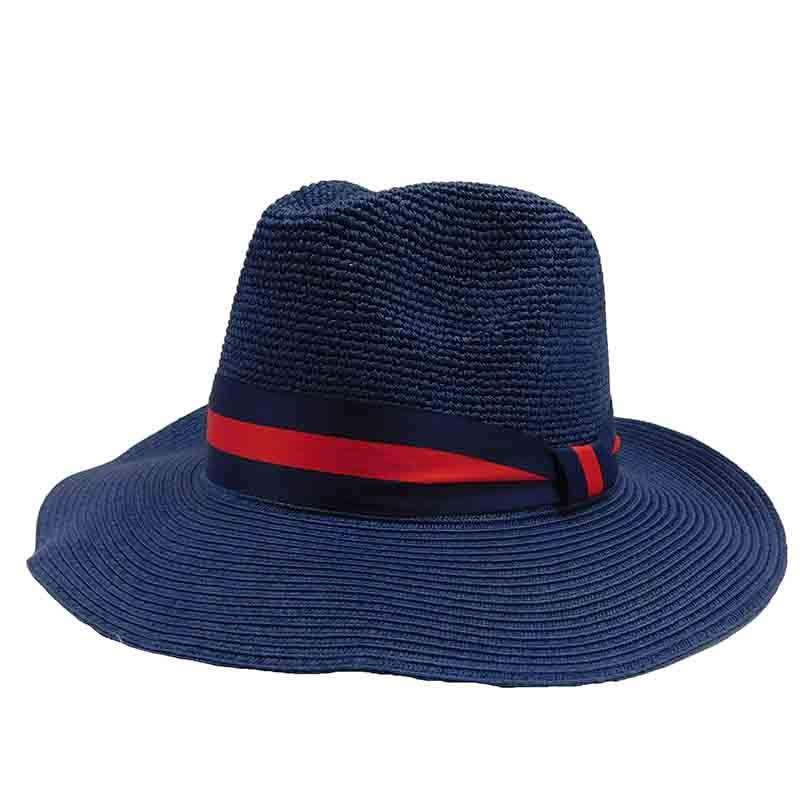 Navy Blue Safari Hat by Sun Styles Navy