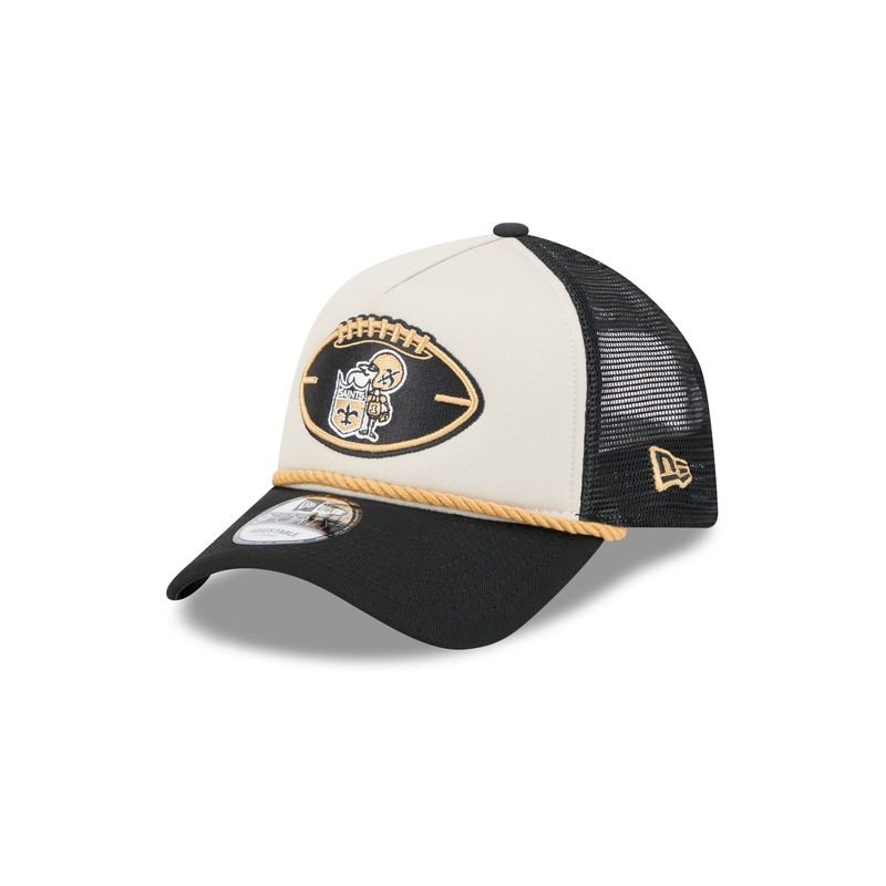 New Orleans Saints 2024 Historic Sideline 9FORTY A-Frame Snapback Hat One Size