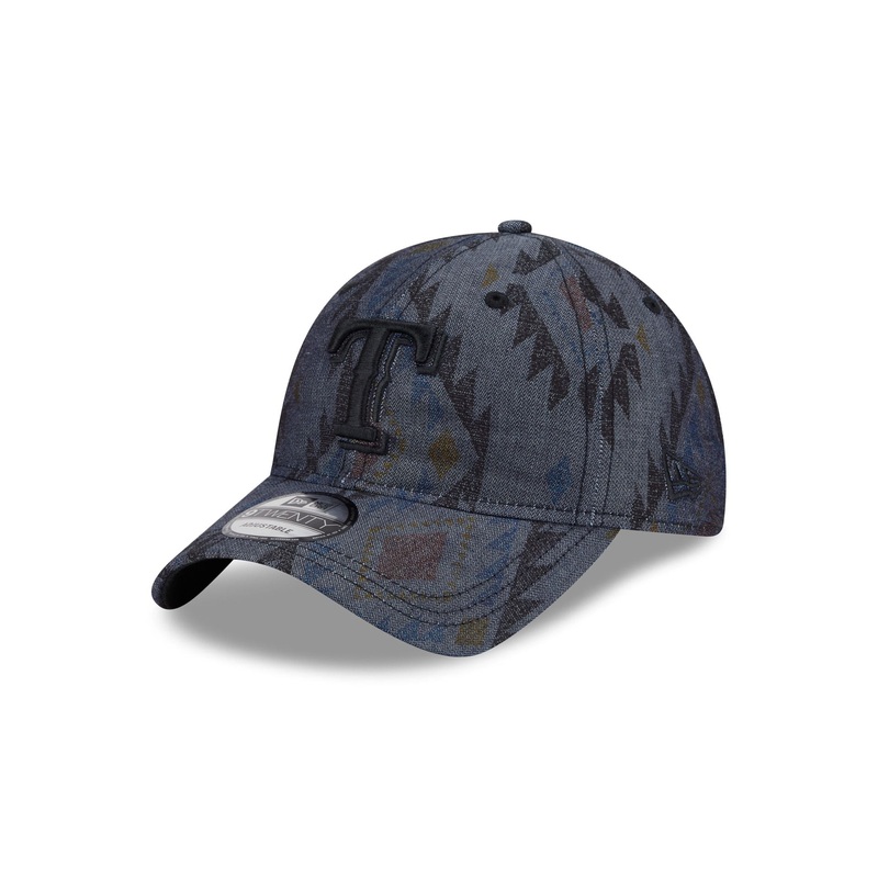 Texas Rangers Aztec Pattern 9TWENTY Adjustable Hat One Size