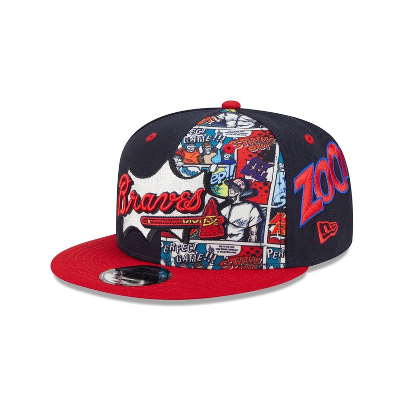 Atlanta Braves Diamond Hero Edition 9FIFTY Snapback Hat One Size