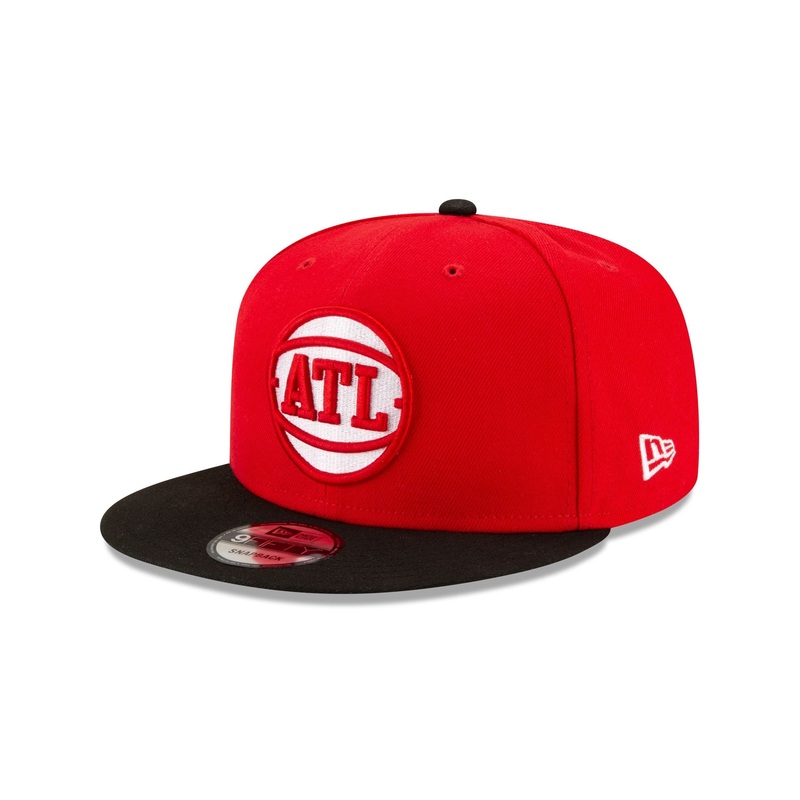 Atlanta Hawks Basic Two Tone 9FIFTY Snapback Hat One Size