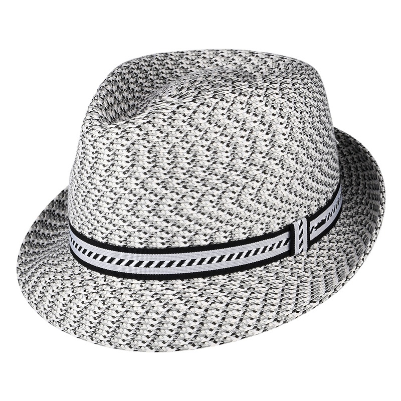 Bailey Hats Mannes Trilby Hat – Grey Multi S