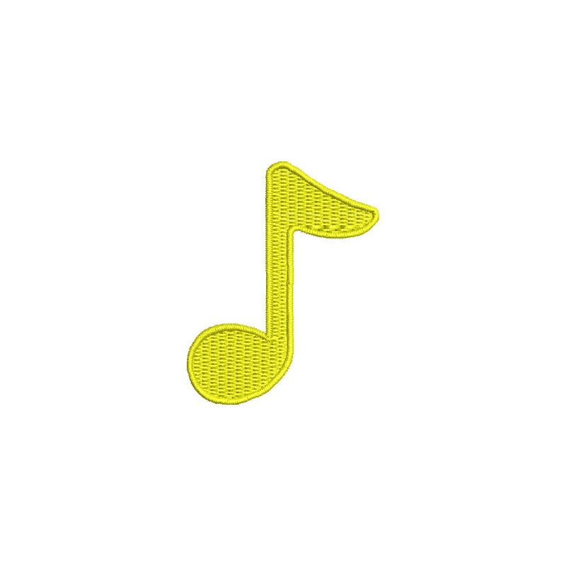 Eighth Note Music Symbol Default Title One Size