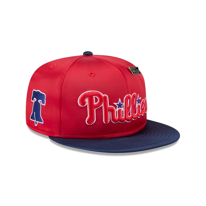Philadelphia Phillies Spring Satin 59FIFTY Fitted Hat 7