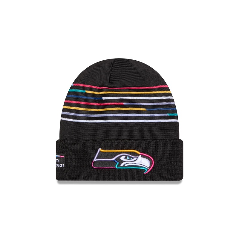 Seattle Seahawks 2025 Crucial Catch Cuff Knit Hat One Size