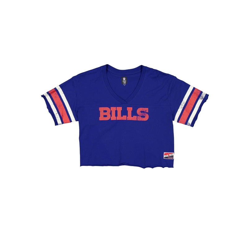 Buffalo Bills Throwback Cropped Women’s T-Shirt XS