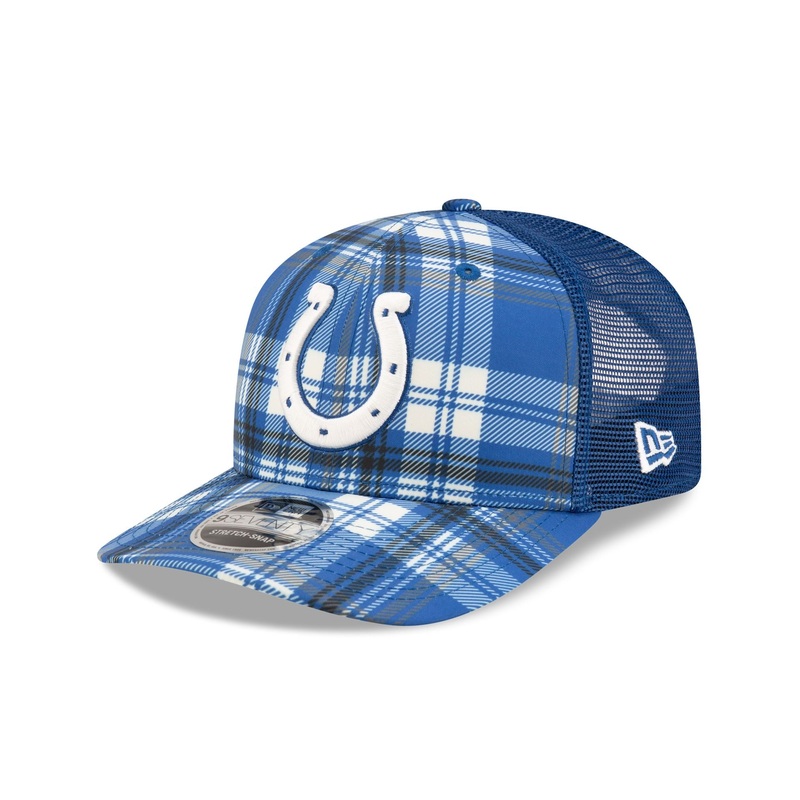 Indianapolis Colts 2024 Sideline Statement 9SEVENTY Stretch-Snap Hat One Size