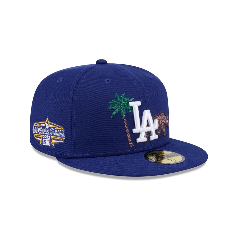 Los Angeles Dodgers State Stitch 59FIFTY Fitted Hat 7