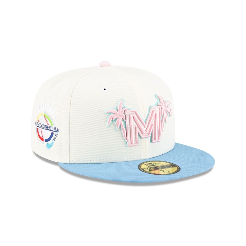 Mexico Caribbean Series White 59FIFTY Fitted Hat 7