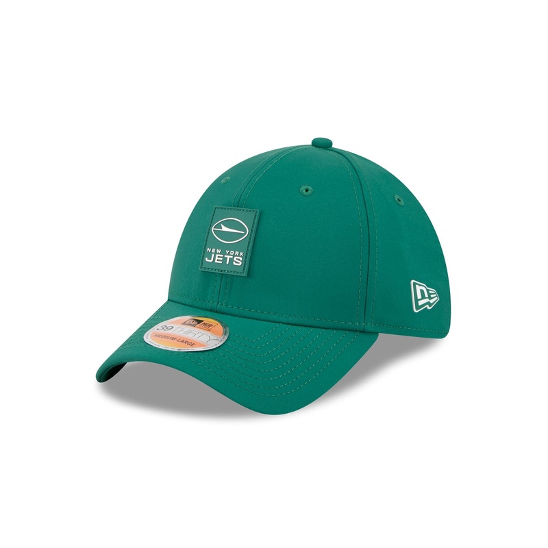 New York Jets 2025 Sideline Hot Weather 39THIRTY Stretch Fit Hat S/M