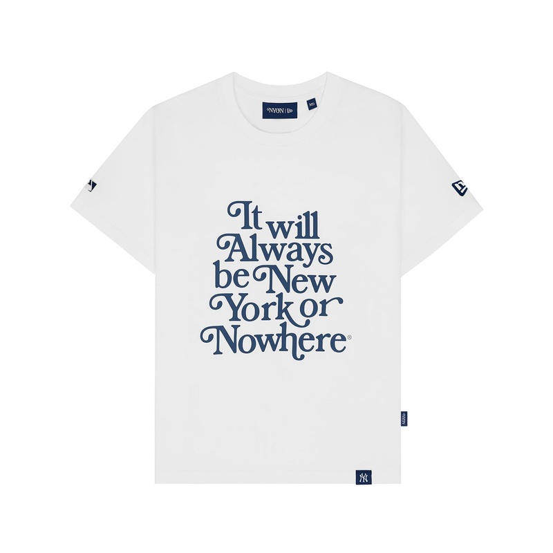 New York or Nowhere x New York Yankees White Women’s T-Shirt S