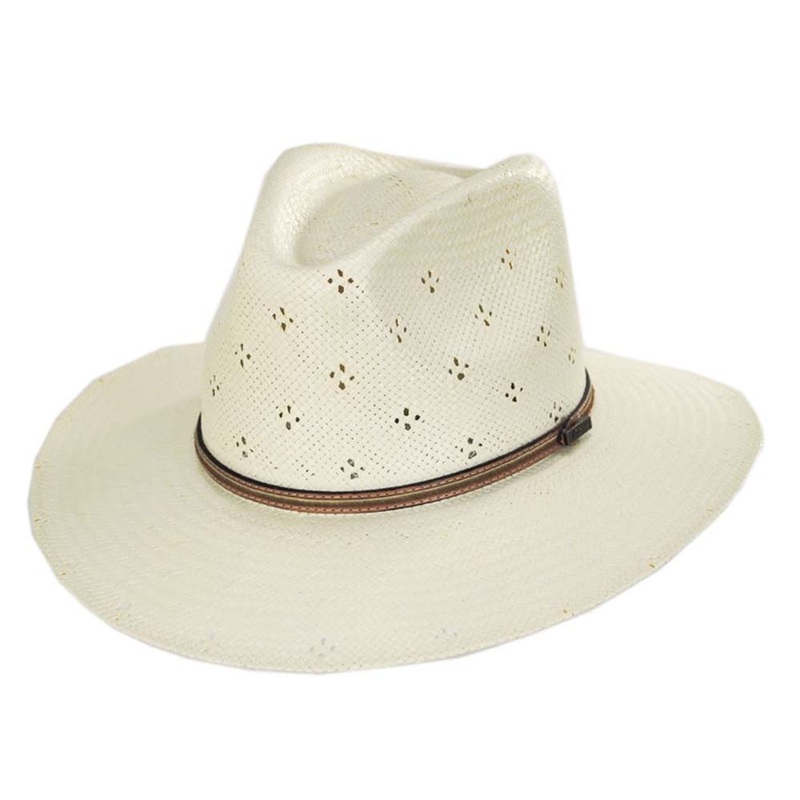 Riverfront Lightweight Straw Safari Hat – Biltmore Hats Ivory Medium (22-22 3/8″)