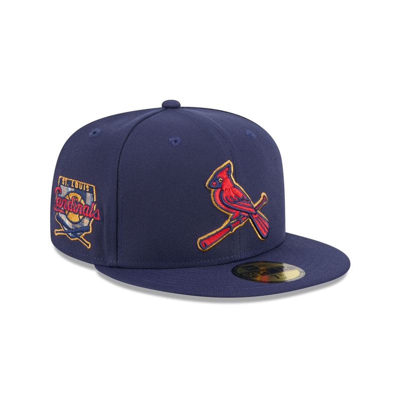 St. Louis Cardinals Blue Tartan 59FIFTY Fitted Hat 7