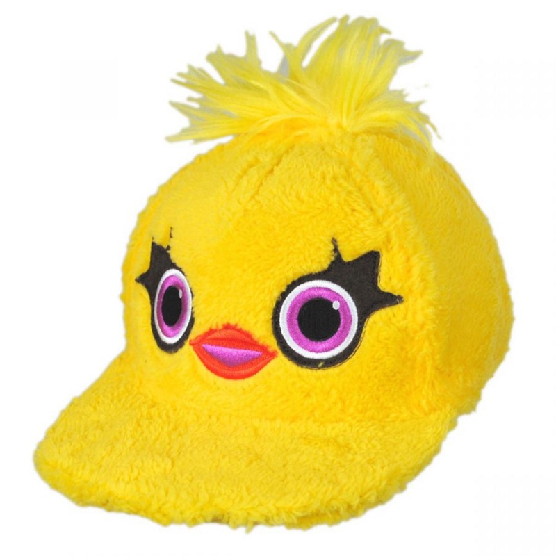 Toy Story 4 Ducky Fuzzy Baseball Cap YELLOW ADJUSTABLE