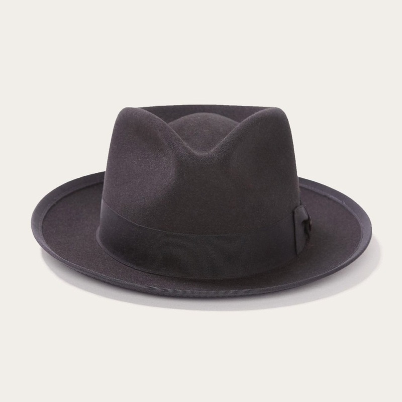 Whippet Wool Fedora Black S